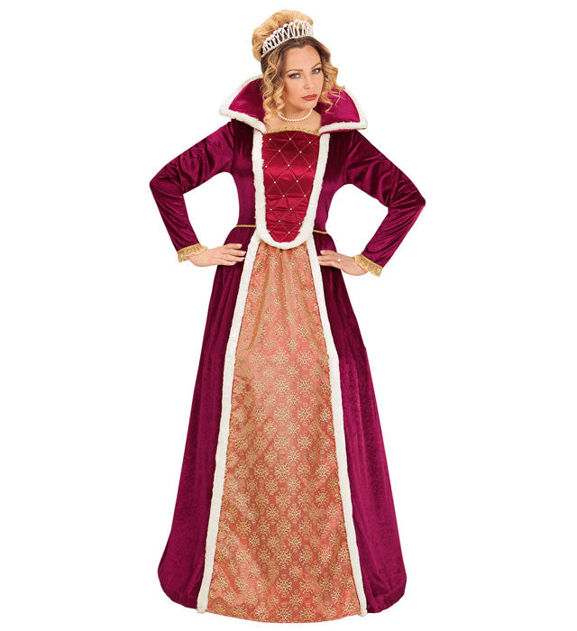 Royal Queen  Dress With Crinoline Underskirt 
