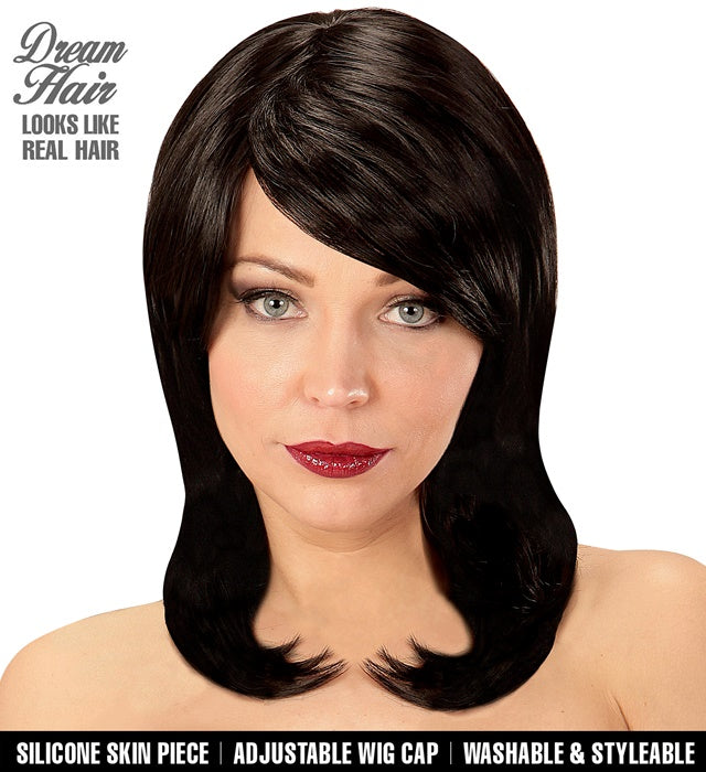 Black Megan Dream Hair Wig In Color Box