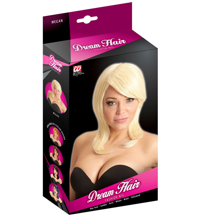 Blonde Megan Dream Hair Wig In Color Box