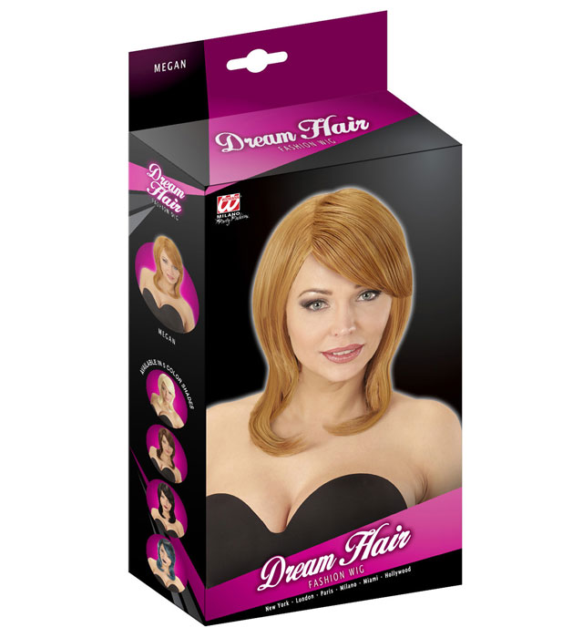 Ginger Megan Dream Hair Wig In Color Box