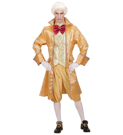 Venetian Nobleman  Coat With Vest And Bow, Pants 