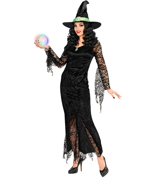 Witch  Dress With Gem, Hat 