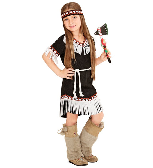 Indian Girl  Dress, Belt, Headband 