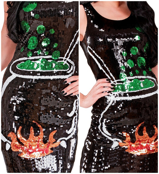Witch  Sequin Dress 