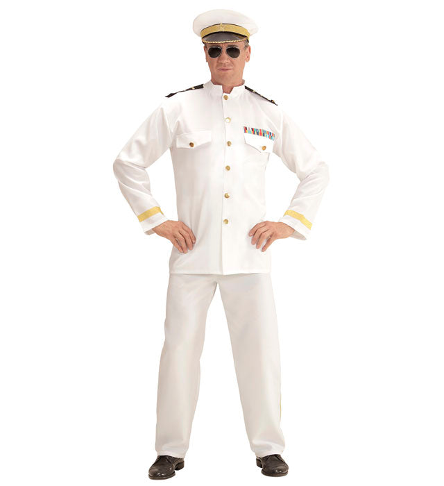 Navy Captain  Jacket, Pants, Hat 