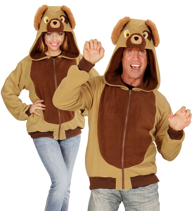Dog  Hooded Fleece Jacket 