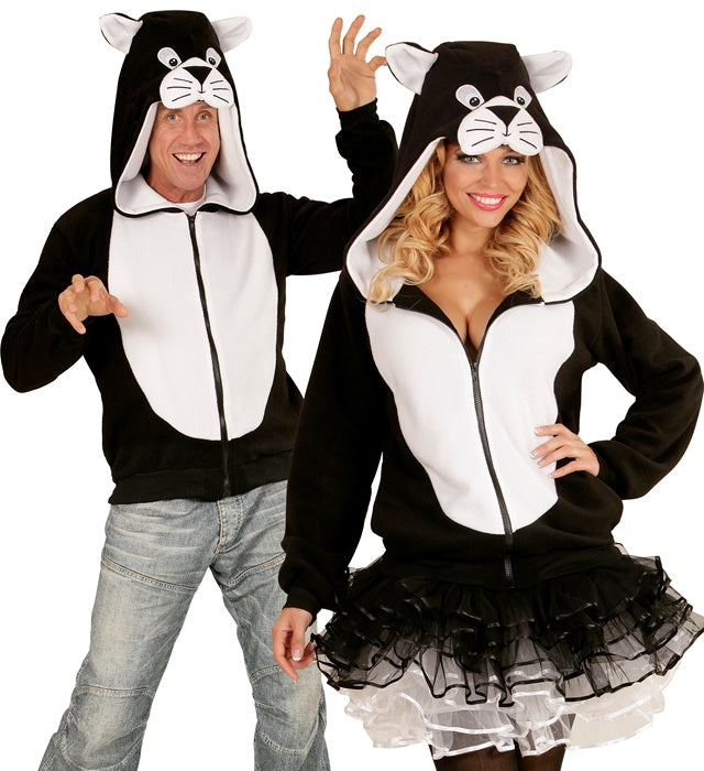 Cat  Hooded Fleece Jacket 