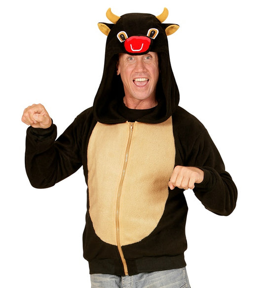 Bull  Hooded Fleece Jacket 