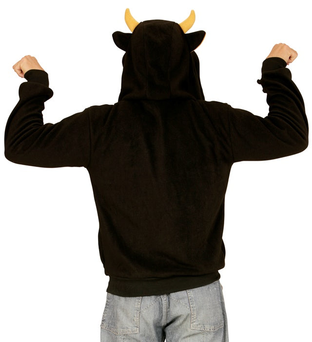 Bull  Hooded Fleece Jacket 