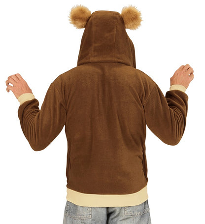 Bear  Hooded Fleece Jacket 
