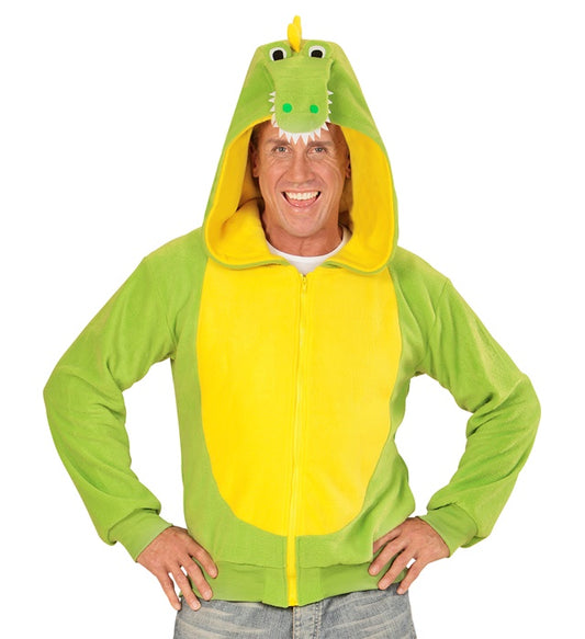 Crocodile  Hooded Fleece Jacket 