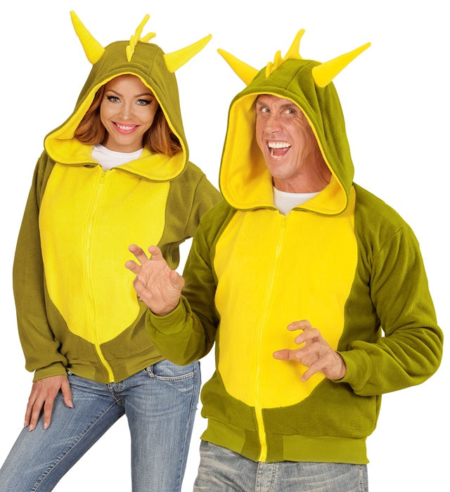 Dragon  Hooded Fleece Jacket 