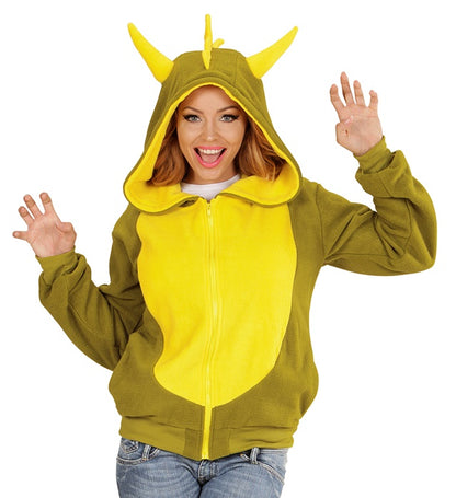 Dragon  Hooded Fleece Jacket 