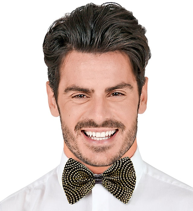 Metallic Polka Dots Bow Tie  6 Colors Ass.