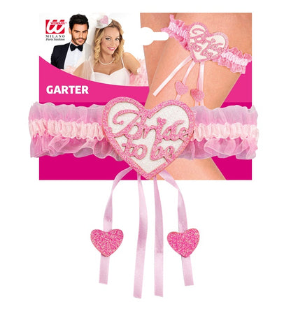 Bride To Be Heart Garter