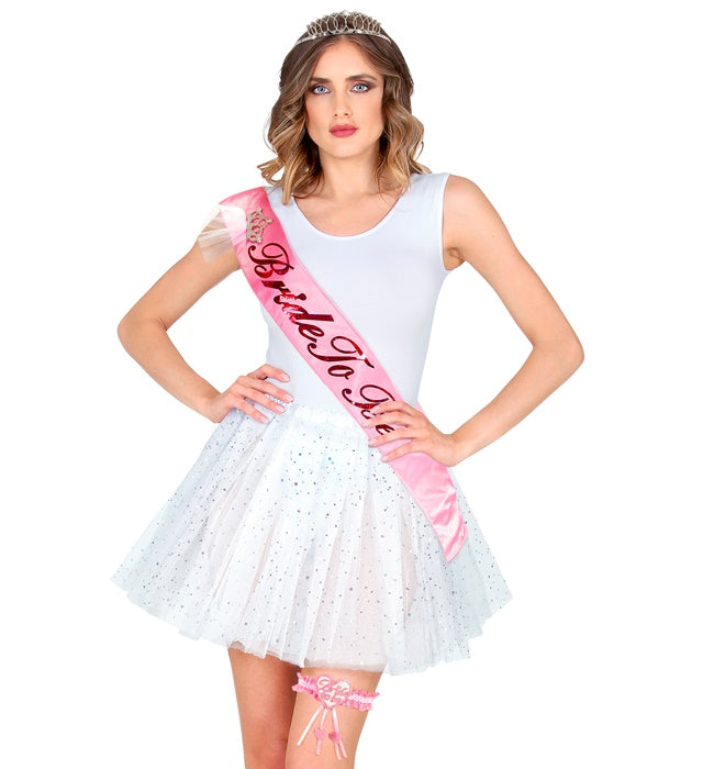 Bride To Be Heart Garter