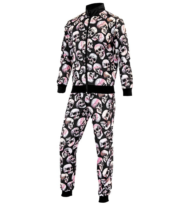 Skulls Party Fashion Tracksuit  Jacket, Pants 