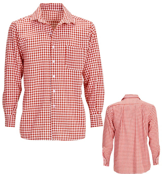 Red Chequered Shirt
