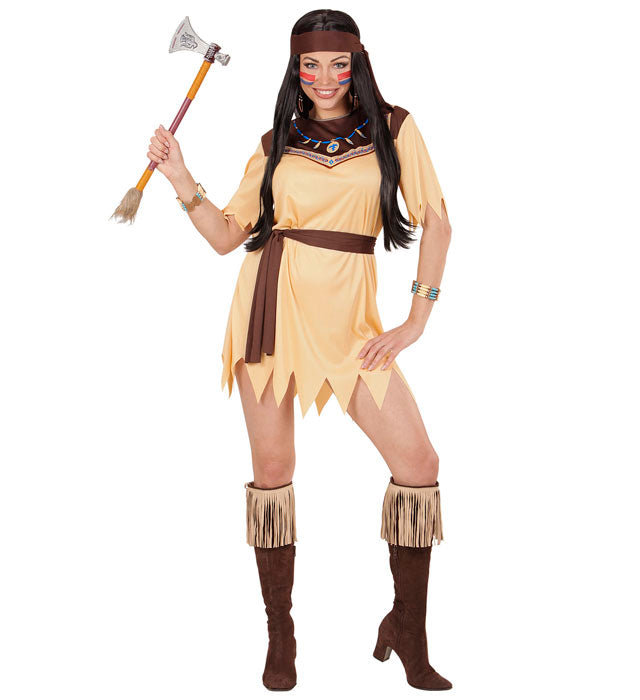 Indian  Dress, Belt, Headband 