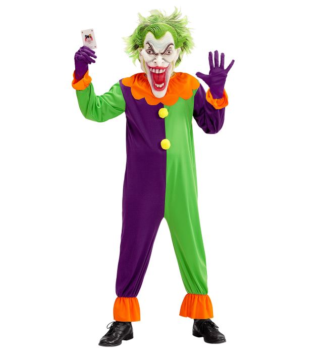Evil Joker  Overalls, Mask 