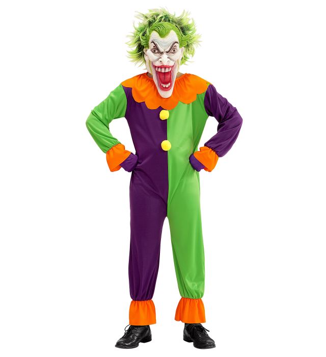 Evil Joker  Overalls, Mask 