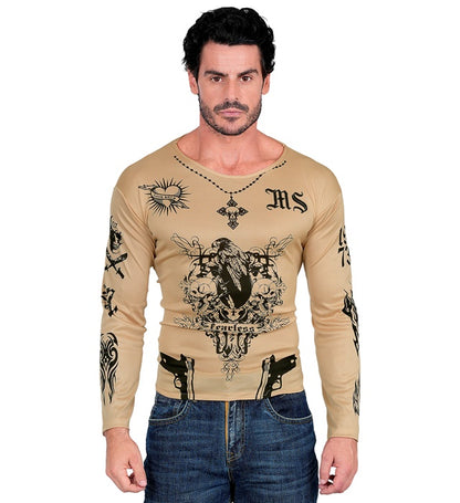Latino Gangster  Tattoo Shirt 