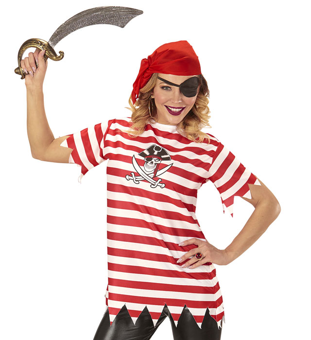 Pirate  T-Shirt, Bandana, Eye-Patch 