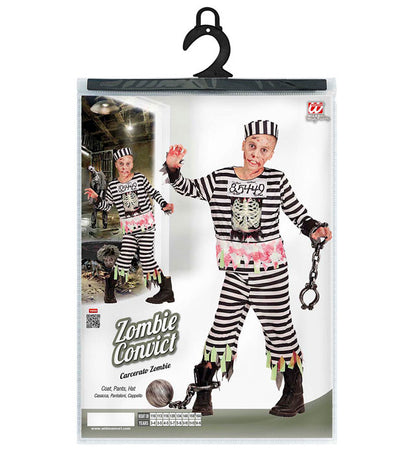 Zombie Convict  Coat, Pants, Hat 