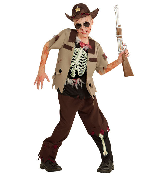 Zombie Sheriff  Shirt, Pants, Hat 