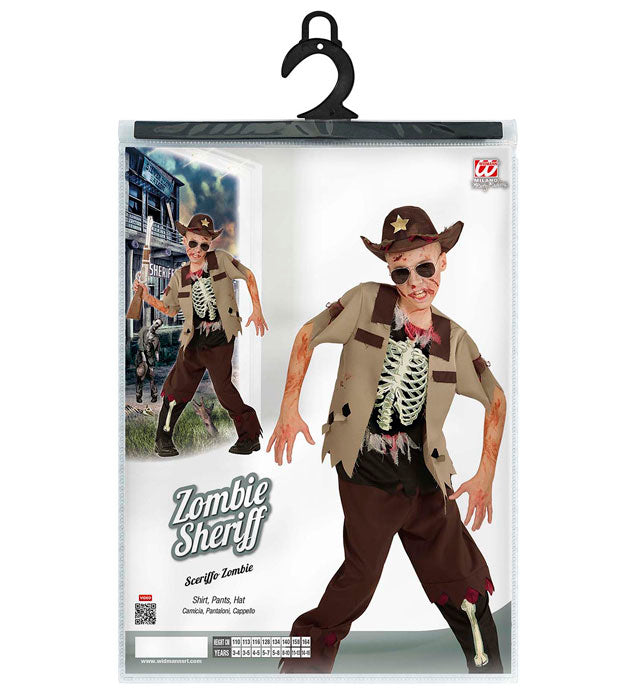 Zombie Sheriff  Shirt, Pants, Hat 