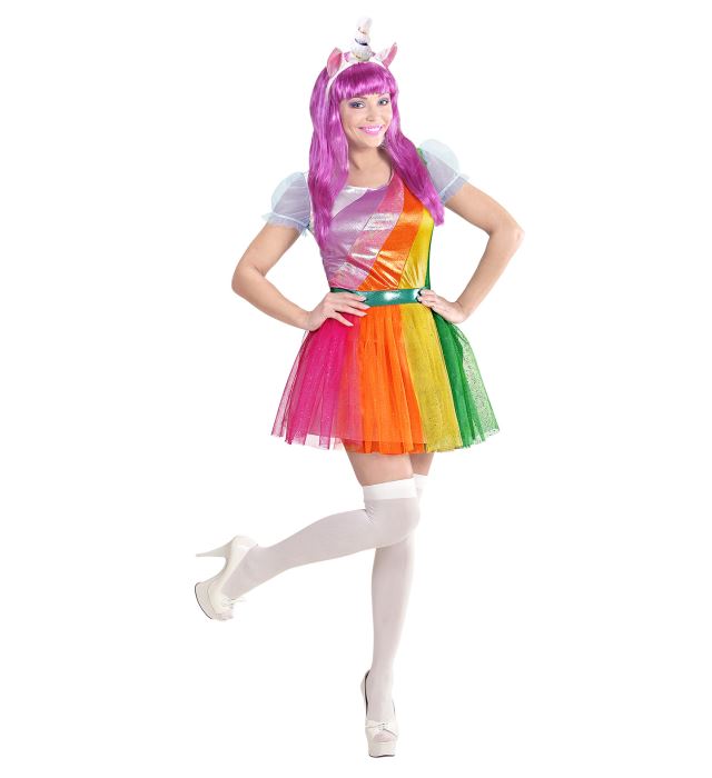 Unicorn  Dress, Headpiece 