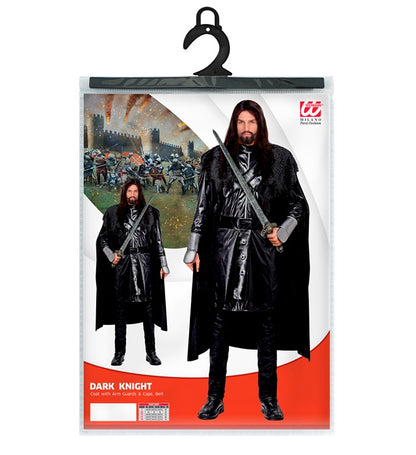 Dark Knight  Coat With Arm Guards & Cape, Belt 