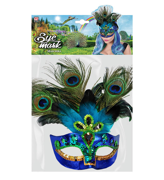 Peacock Eyemask