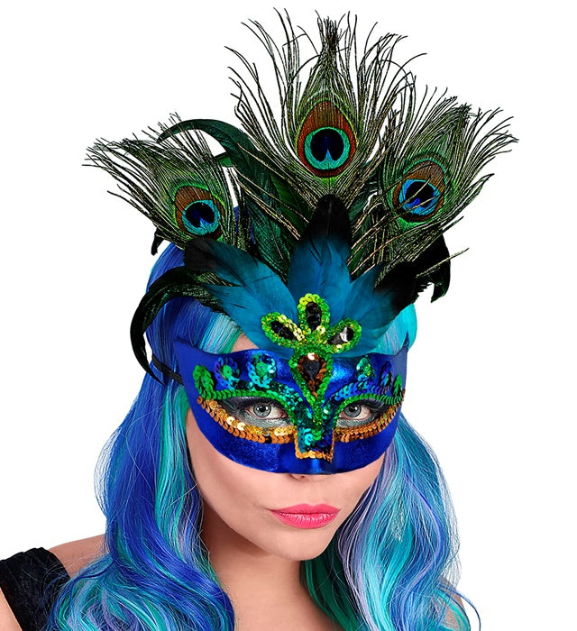 Peacock Eyemask