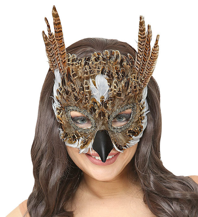 Owl Feather Mask