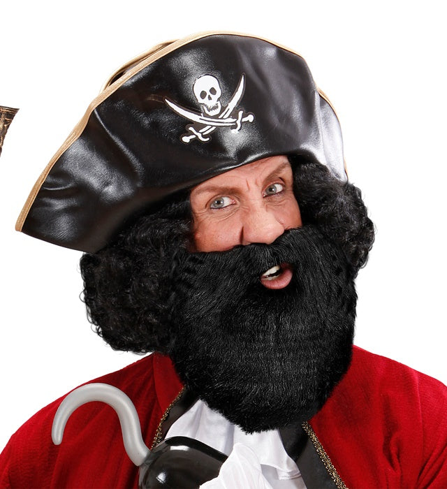 Character Beard With Moustache Black