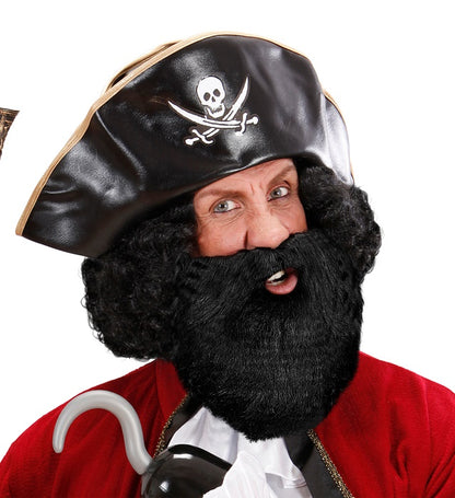 Character Beard With Moustache Black