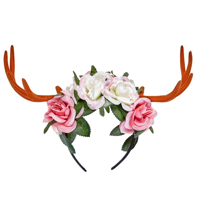 Antlers With Flowers