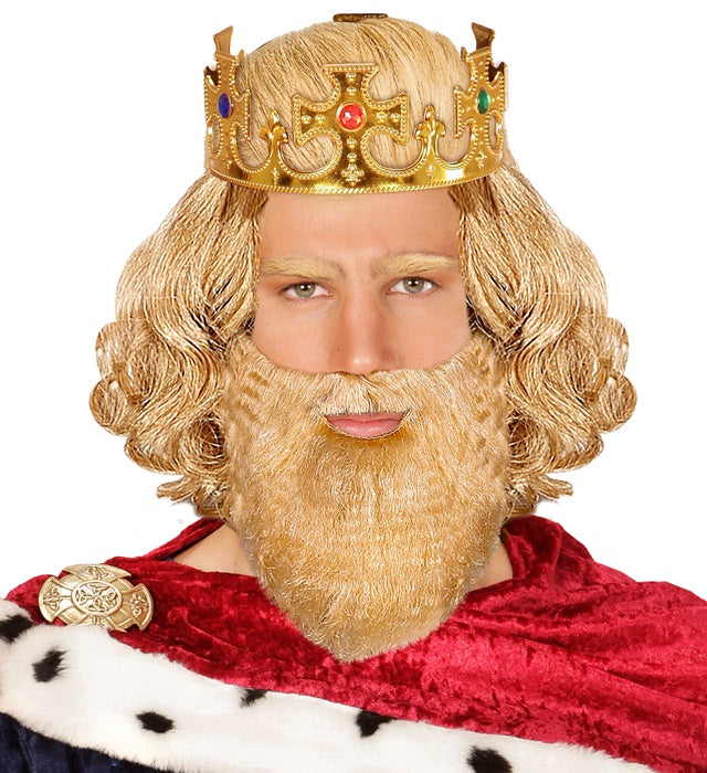 Character Beard With Moustache Blonde