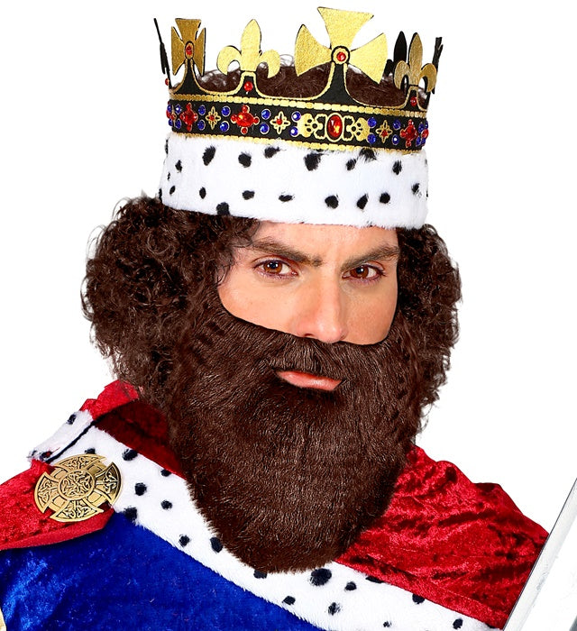 Character Beard With Moustache Brown