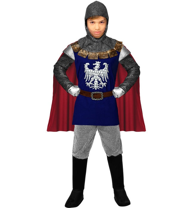 Knight  Coat With Cape, Belt, Hood 