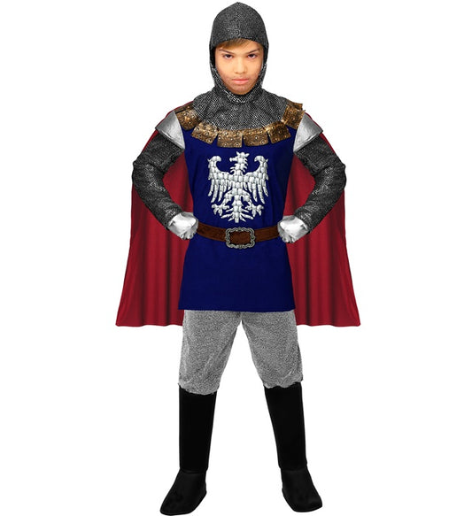 Knight  Coat With Cape, Belt, Hood 