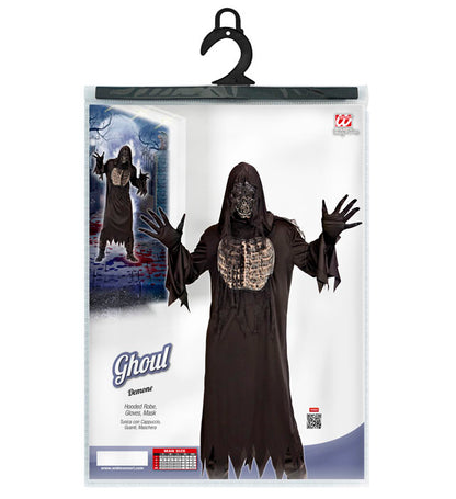 Ghoul  Hooded Robe, Gloves, Mask 