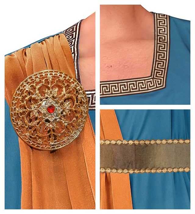 Roman Emperor  Toga, Belt, Laurel Wreath 