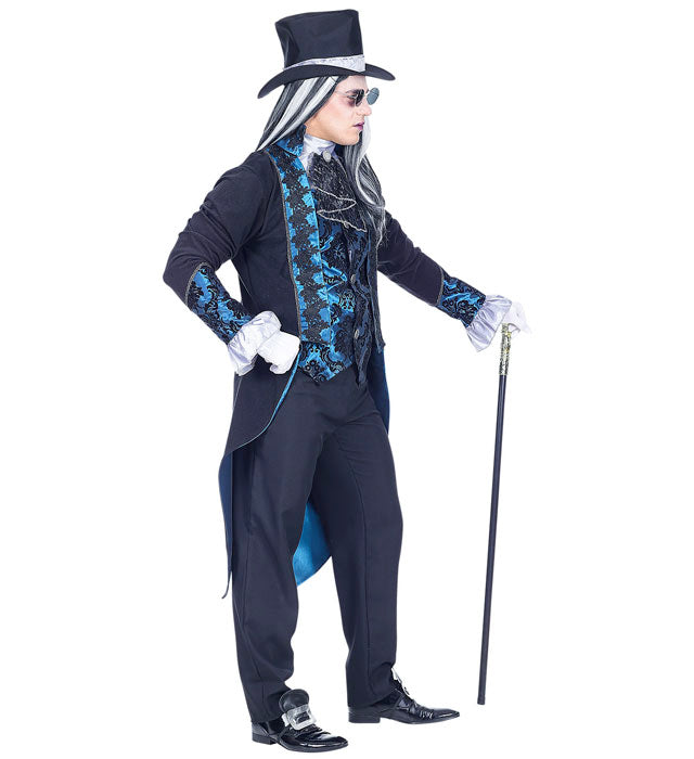 Victorian Vampire  Jacket With Vest, Shirt & Jabot, Pants, Hat 