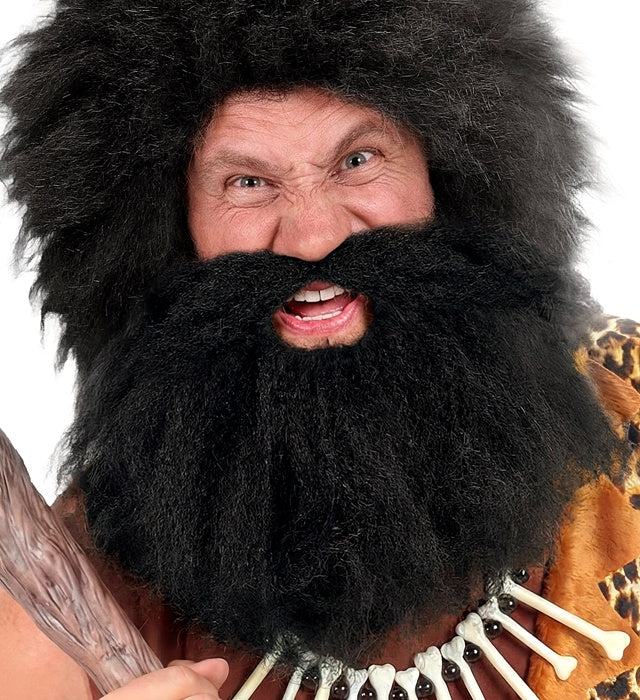 Multicharacter Beard With Moustache Black
