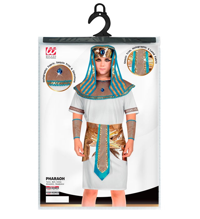 Pharaoh  Tunic, Belt, Collar, Bracelets, Headpiece 