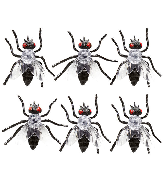 Set Of 6 Flies 5,5 Cm