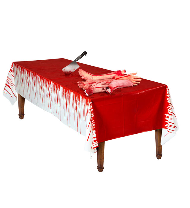 Bloody Tablecloth 137X275 Cm