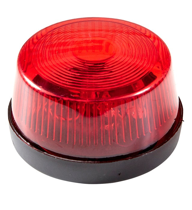 Rotating Warning Light With Siren - Red 7X4 Cm 